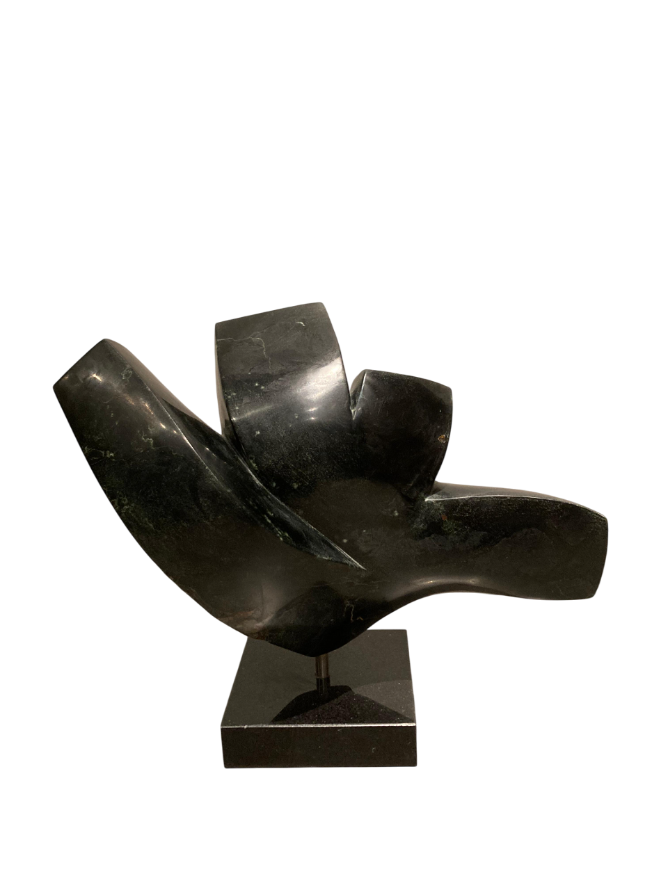 Beeld Zwarte Serpentijn - 40 x 35 cm