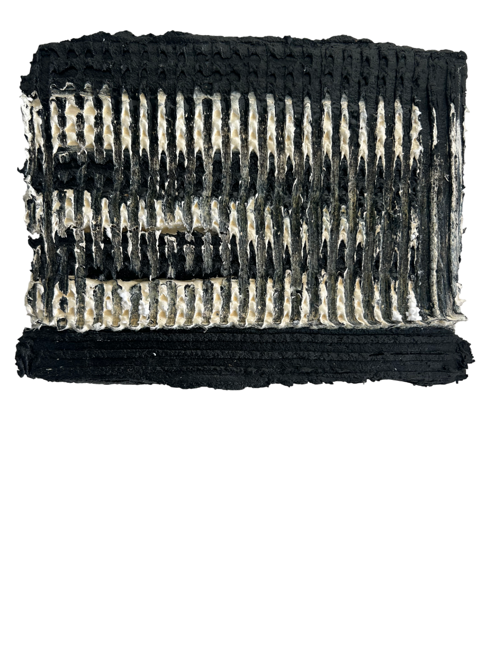 Structuur Zwart/Wit - 24 x 18 cm