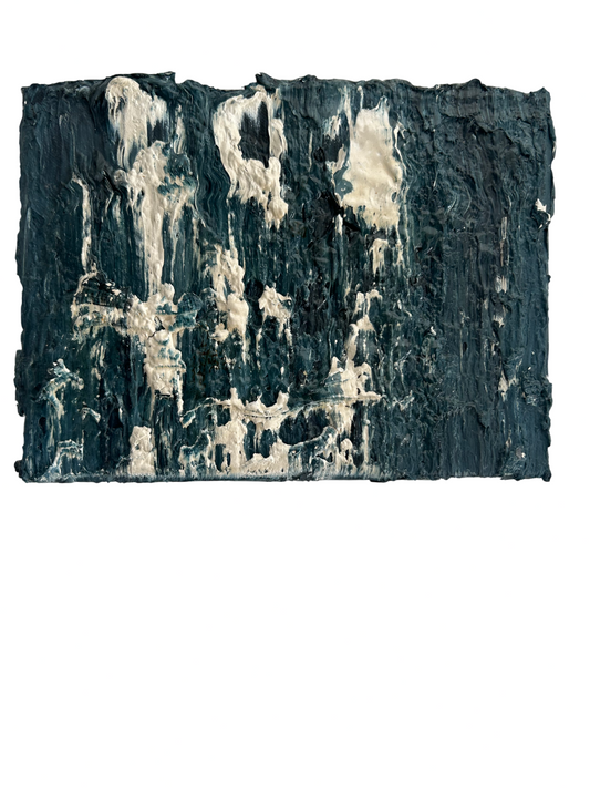 Olieverf Petrol - 24 x 18 cm